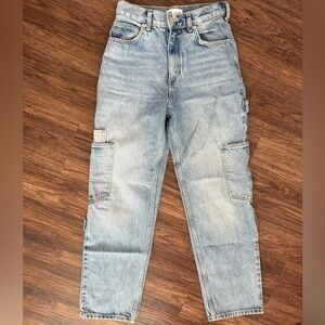 Zara Light Blue Denim Jeans